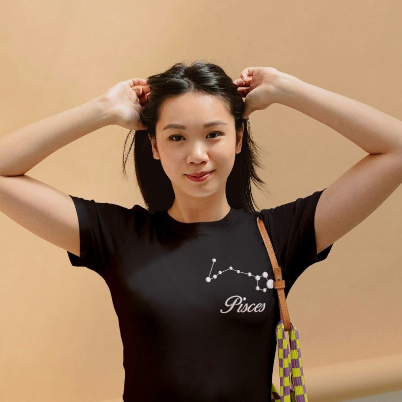 Embroidered Women's Shirt ''Pisces''
