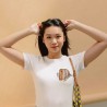 Embroidered Women's Shirt ''Butterfly fish''