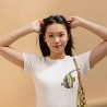 Embroidered Women's Shirt ''Angelfish''