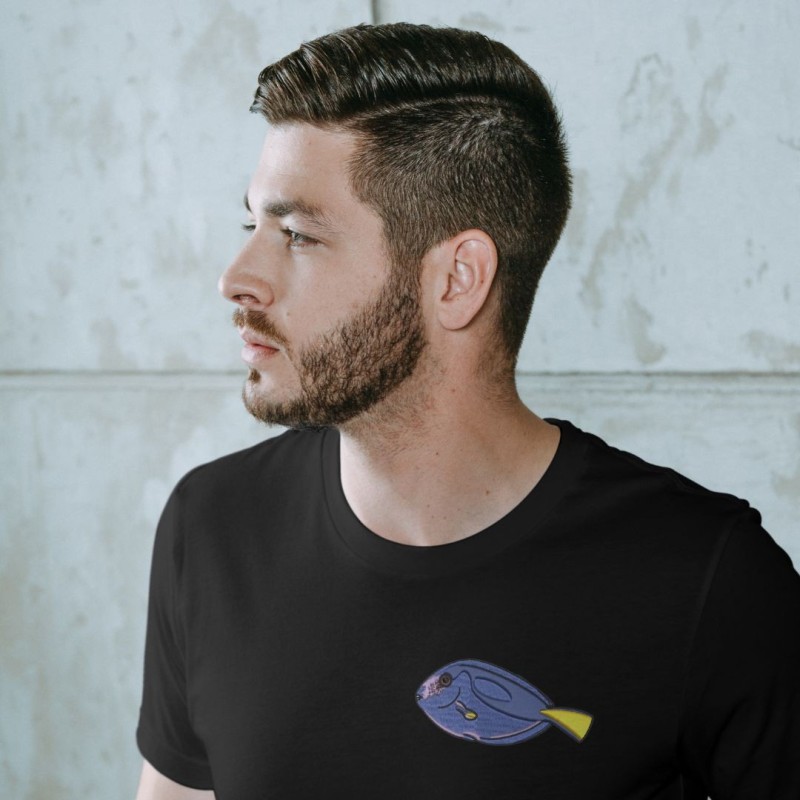 Embroidered Unisex's Shirt ''Surgeonfish''