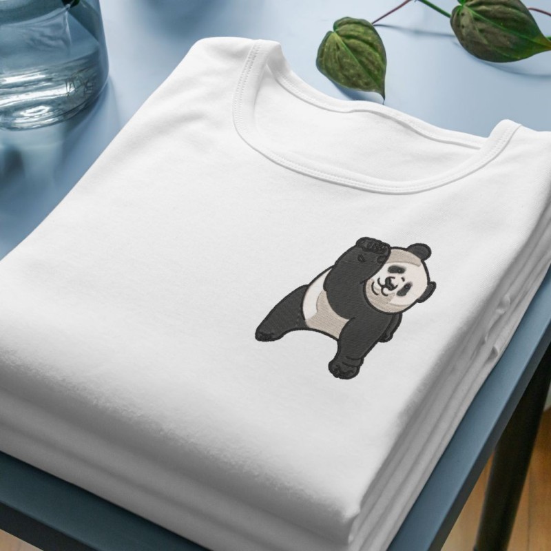 Chandail brodé Unisexe ''Panda''
