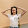 Embroidered Women's Shirt ''Polar Bear''