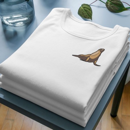 Embroidered Unisex's Shirt ''Sea Lion''