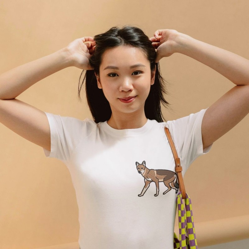 Chandail brodé Femme ''Dingo''