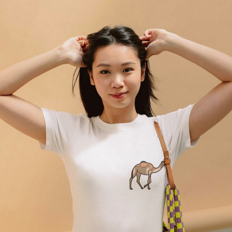Embroidered Unisex's Shirt ''Dromedary''