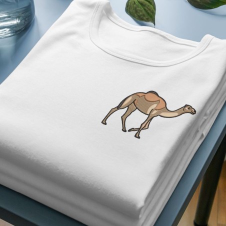 Chandail brodé Femme ''Dromadaire''