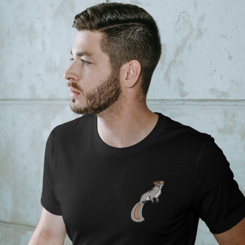 Embroidered Unisex's Shirt ''Squirrel''
