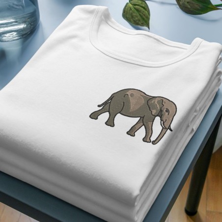 Embroidered Unisex's Shirt ''Elephant''