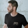 Chandail brodé Unisexe ''Éléphant''