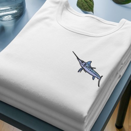 Embroidered Women's Shirt ''Swordfish''