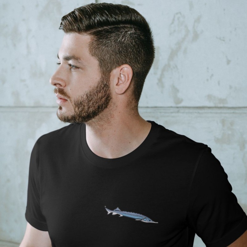 Embroidered Unisex's Shirt ''Sturgeon''