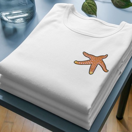 Embroidered Women's Shirt ''Starfish''