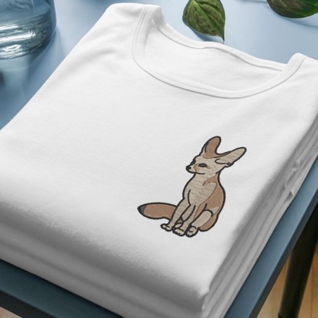 Chandail brodé Femme ''Fennec''