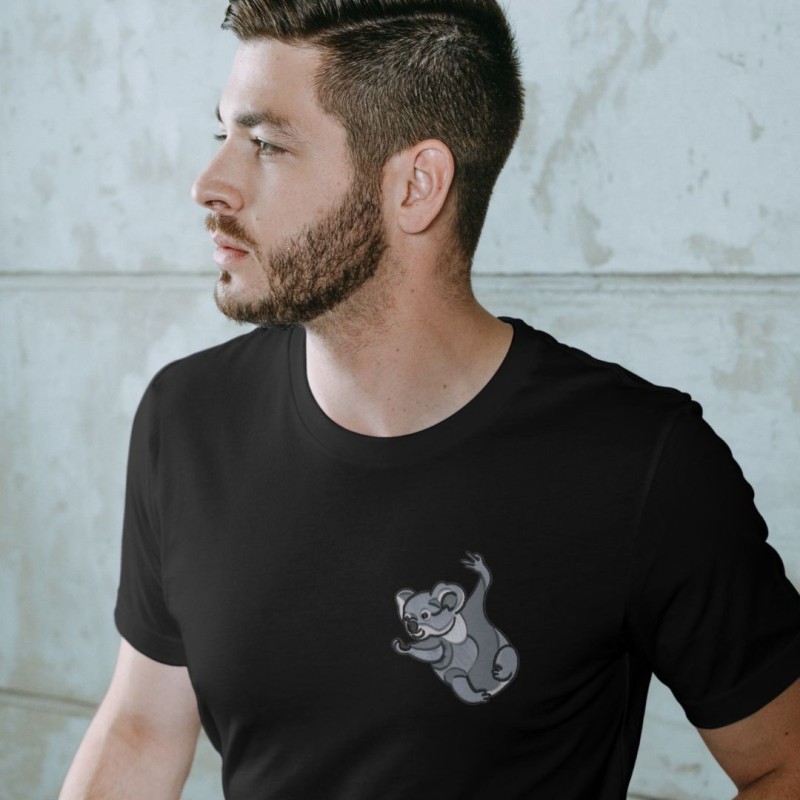 Embroidered Unisex's Shirt ''Koala''