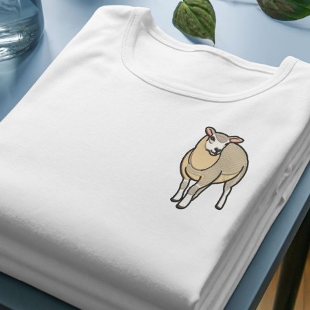 Embroidered Unisex's Shirt ''Sheep''