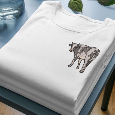 Embroidered Women's Shirt ''Cow''