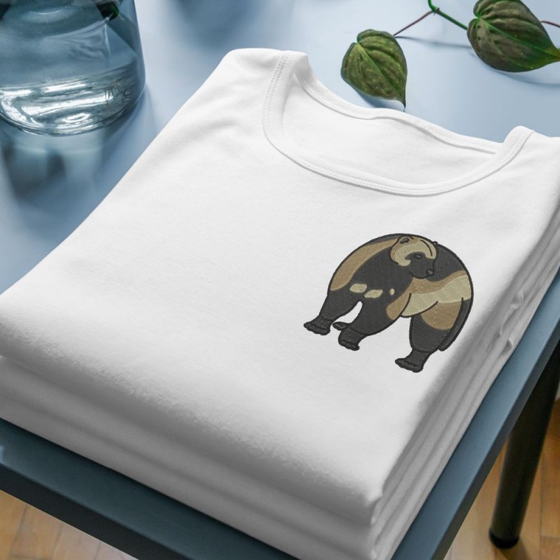 Chandail brodé Unisexe ''Carcajou''