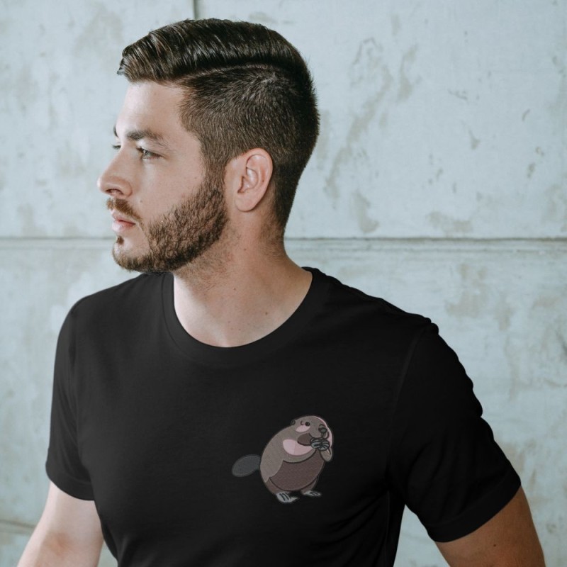 Embroidered Unisex's Shirt ''Beaver''