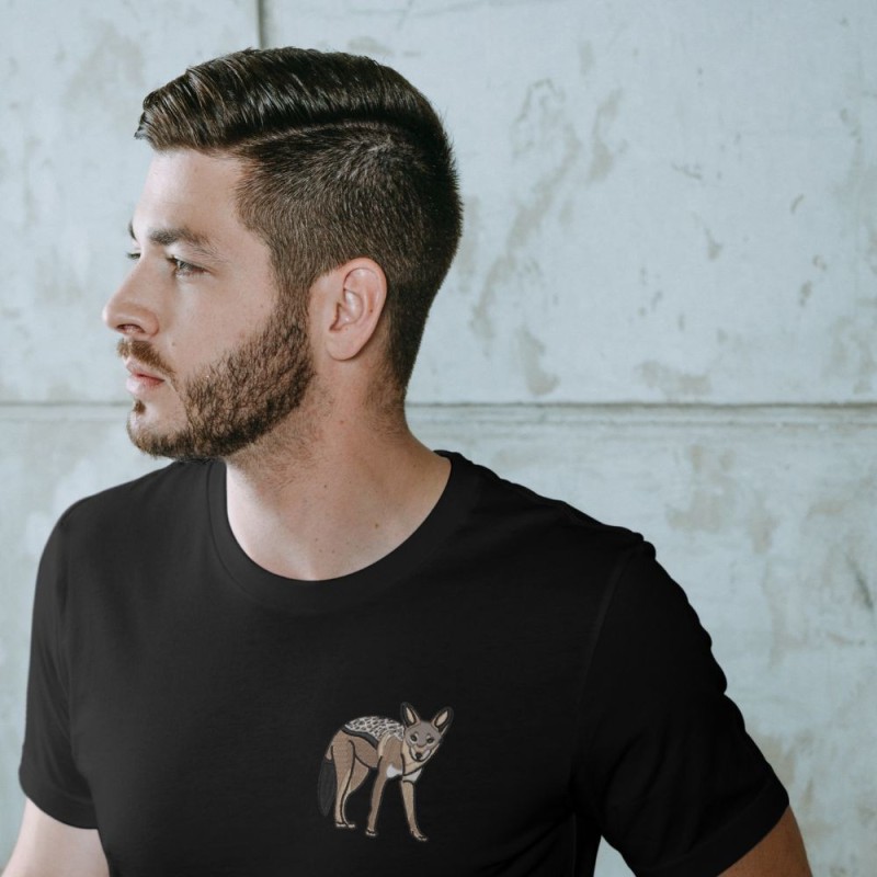 Embroidered Unisex's Shirt ''Jackal''