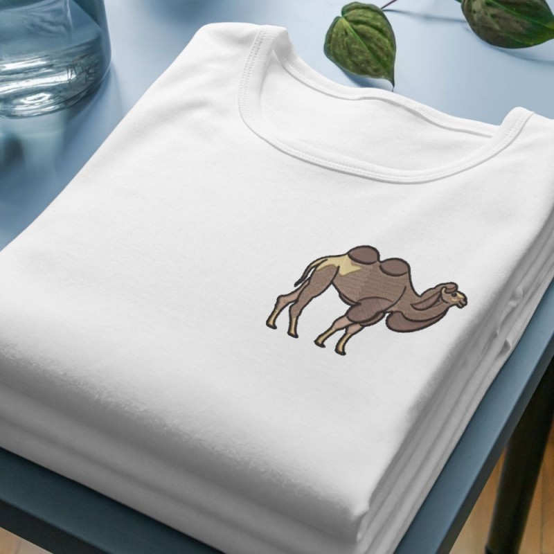 Embroidered Women's Shirt ''Camel''