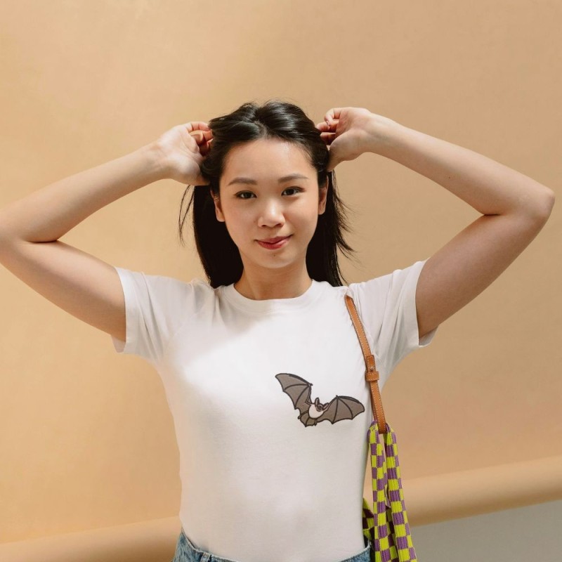 Embroidered Unisex's Shirt ''Bat''