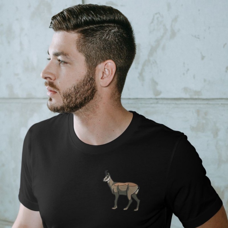 Embroidered Unisex's Shirt ''Chamois''