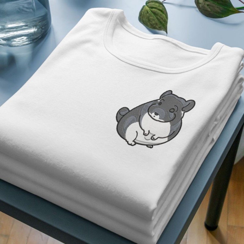 Chandail brodé Femme ''Chinchilla''