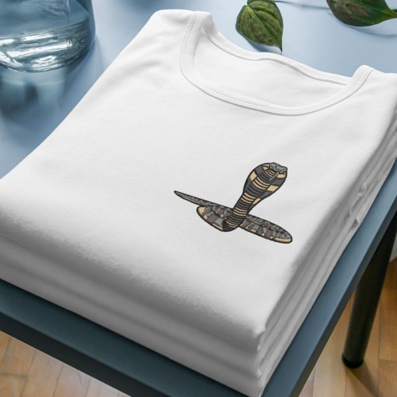 Embroidered Unisex's Shirt ''Cobra''