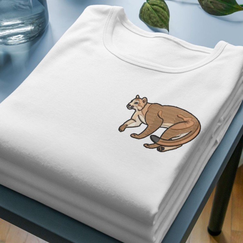 Embroidered Unisex's Shirt ''Cougar''