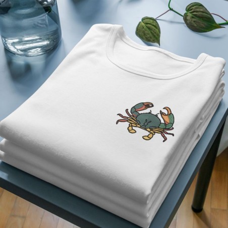 Embroidered Unisex's Shirt ''Crab''