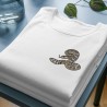 Embroidered Women's Shirt ''Rattlesnake''