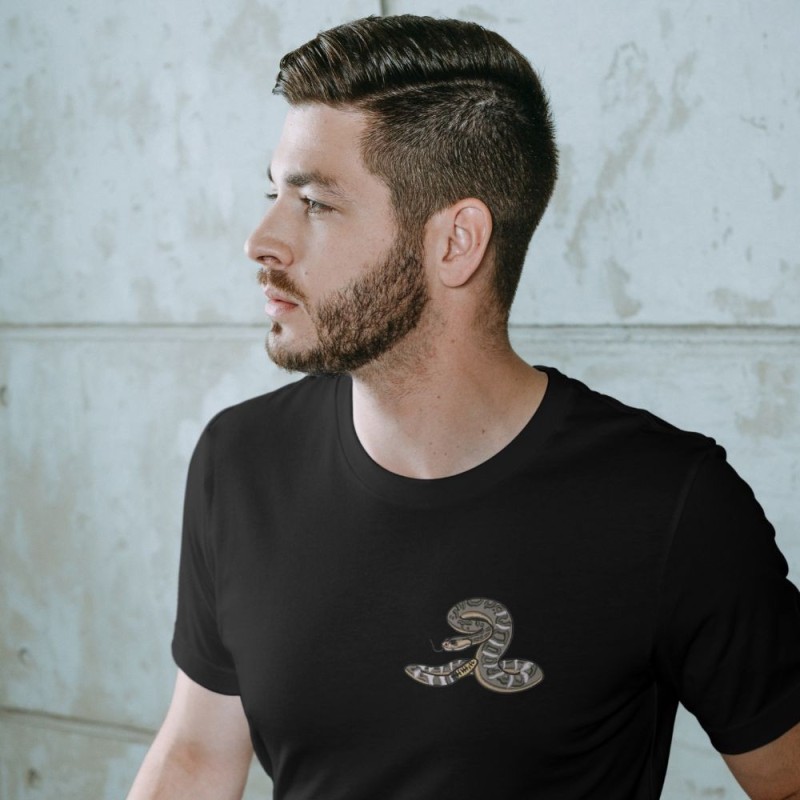Embroidered Unisex's Shirt ''Rattlesnake''