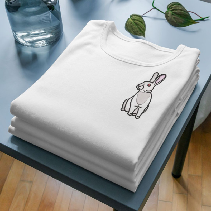 Embroidered Women's Shirt ''Rabbit''