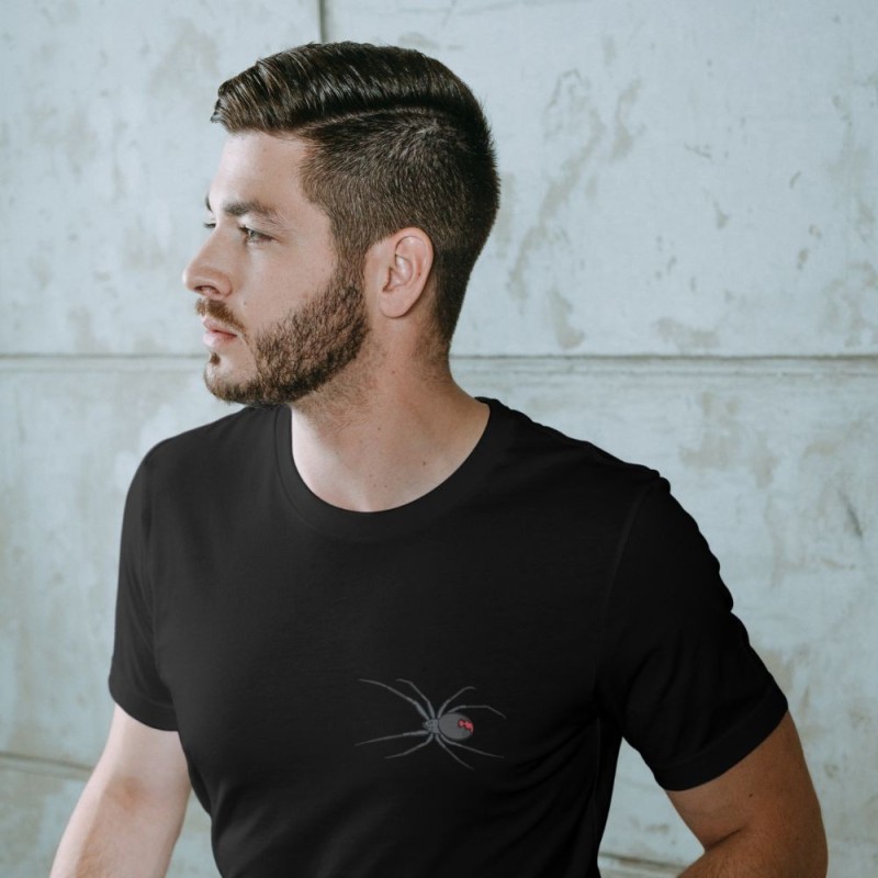 Embroidered Unisex's Shirt ''Black Widow''