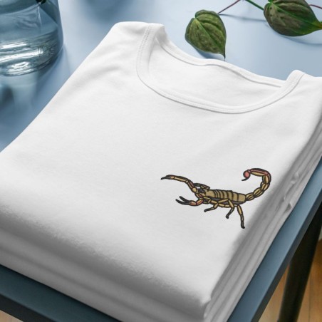 Embroidered Women's Shirt ''Scorpion''