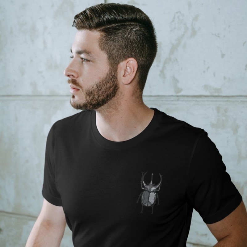 Embroidered Unisex's Shirt ''Rhinoceros Beetle''