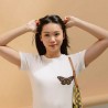 Embroidered Women's Shirt ''Monarch Butterfly''