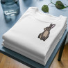 Chandail brodé Unisexe ''Lapin''