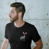 Embroidered Unisex's Shirt ''Hare''