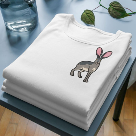 Embroidered Unisex's Shirt ''Hare''
