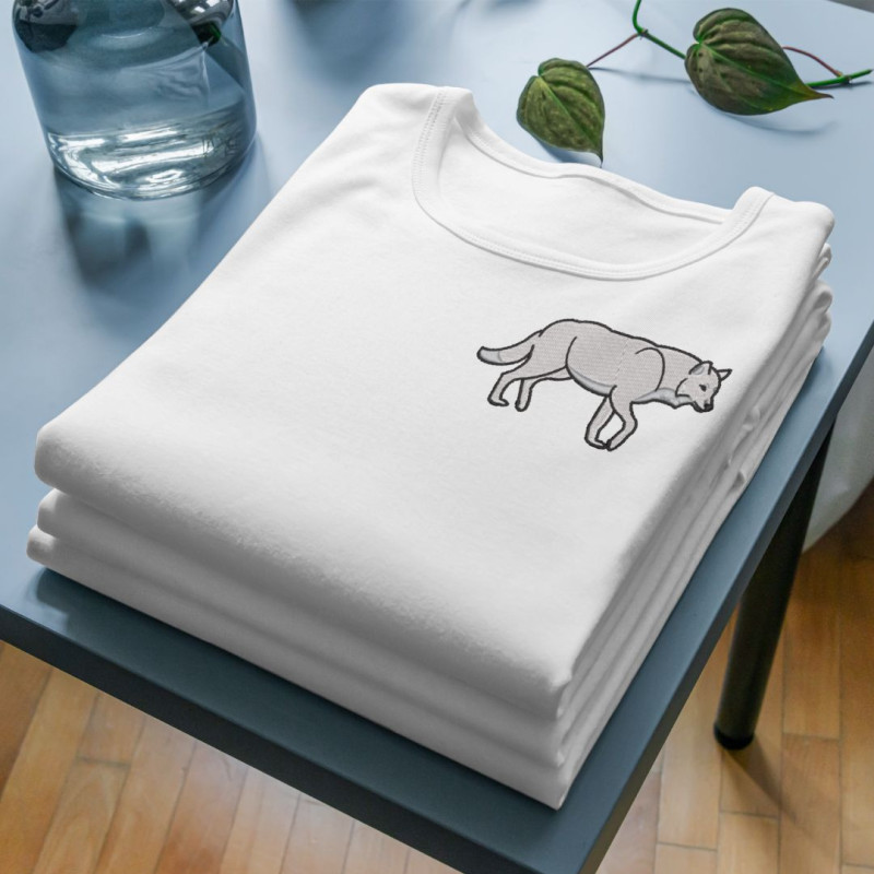 Embroidered Women's Shirt ''Wolf''