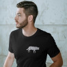 Embroidered Unisex's Shirt ''Wolf''