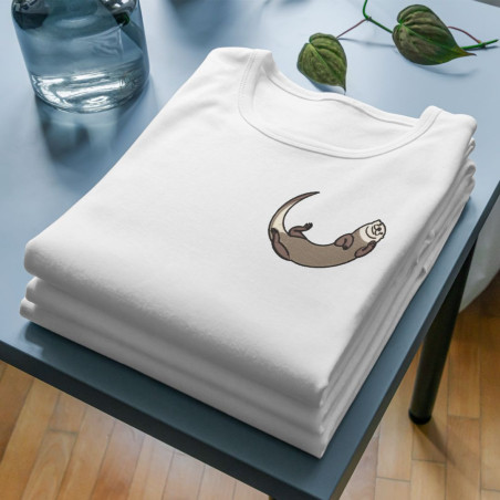Embroidered Women's Shirt ''Otter''