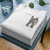 Embroidered Women's Shirt ''Lynx''