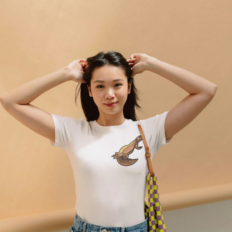 Embroidered Women's Shirt ''Uromastyx''