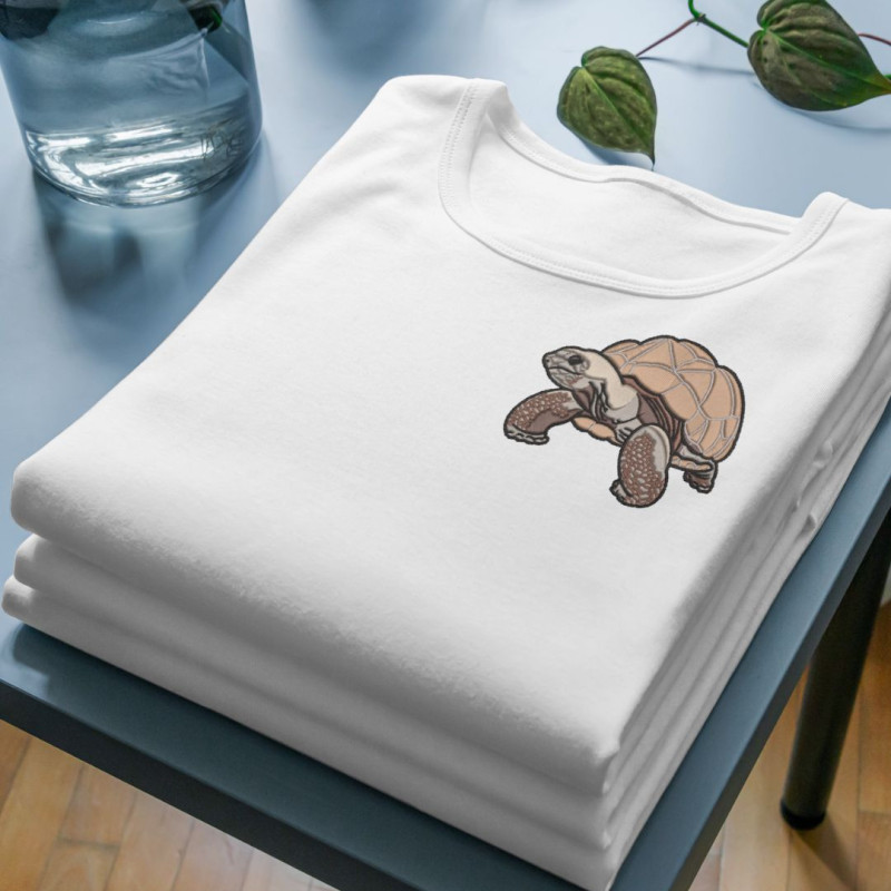 Chandail brodé Unisexe ''Tortue terrestre''