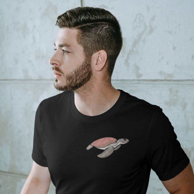 Embroidered Unisex's Shirt ''Turtle''