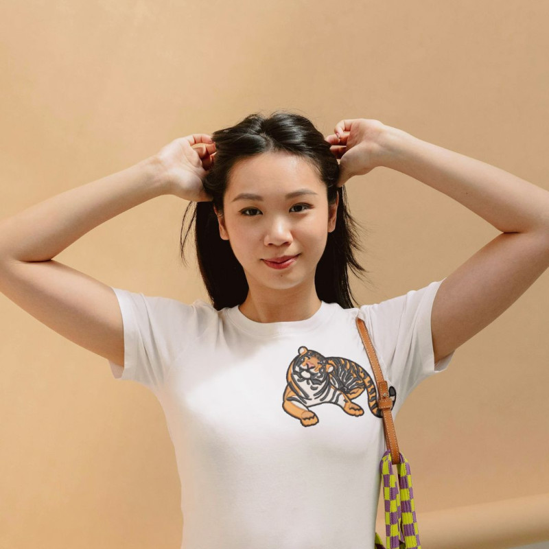 Embroidered Unisex's Shirt ''Tiger''