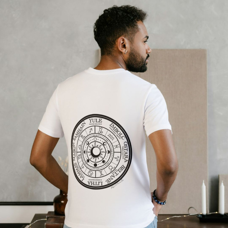 Printed Unisex's Shirt ''Wheel of the Year''
