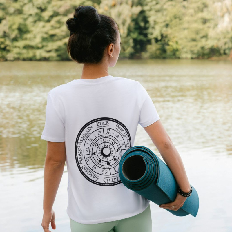 Chandail imprimé Femme ''Roue de l'année''